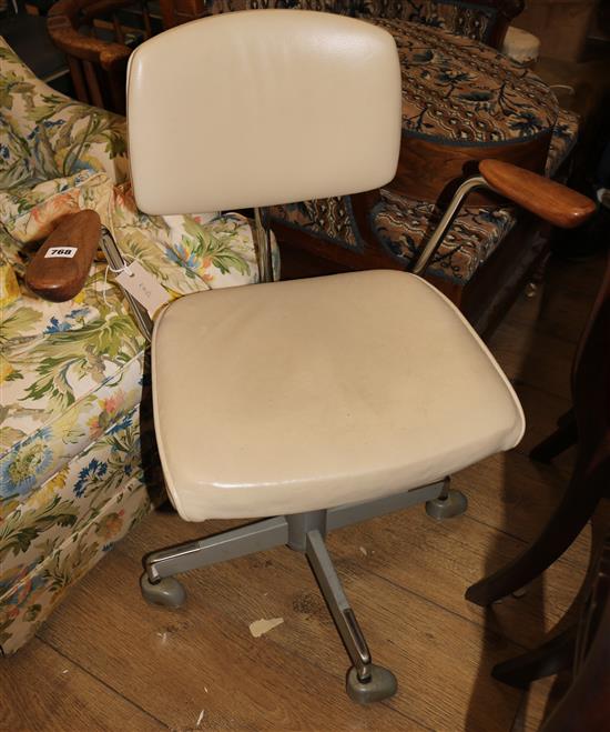 A HAG revolving desk chair